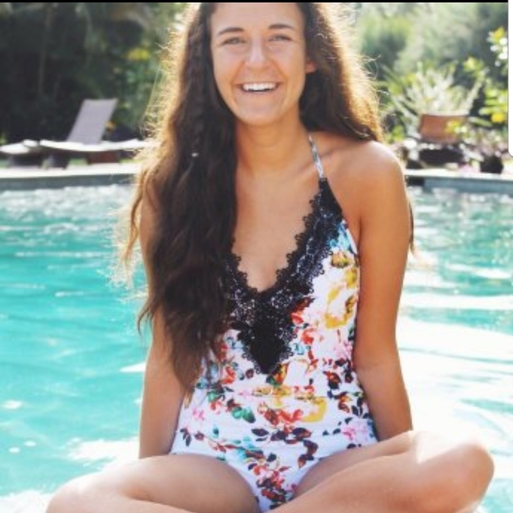 Floral Swim Suite